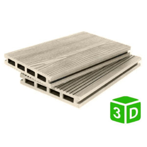 Террасная доска из ДПК 3D 140*22 мм